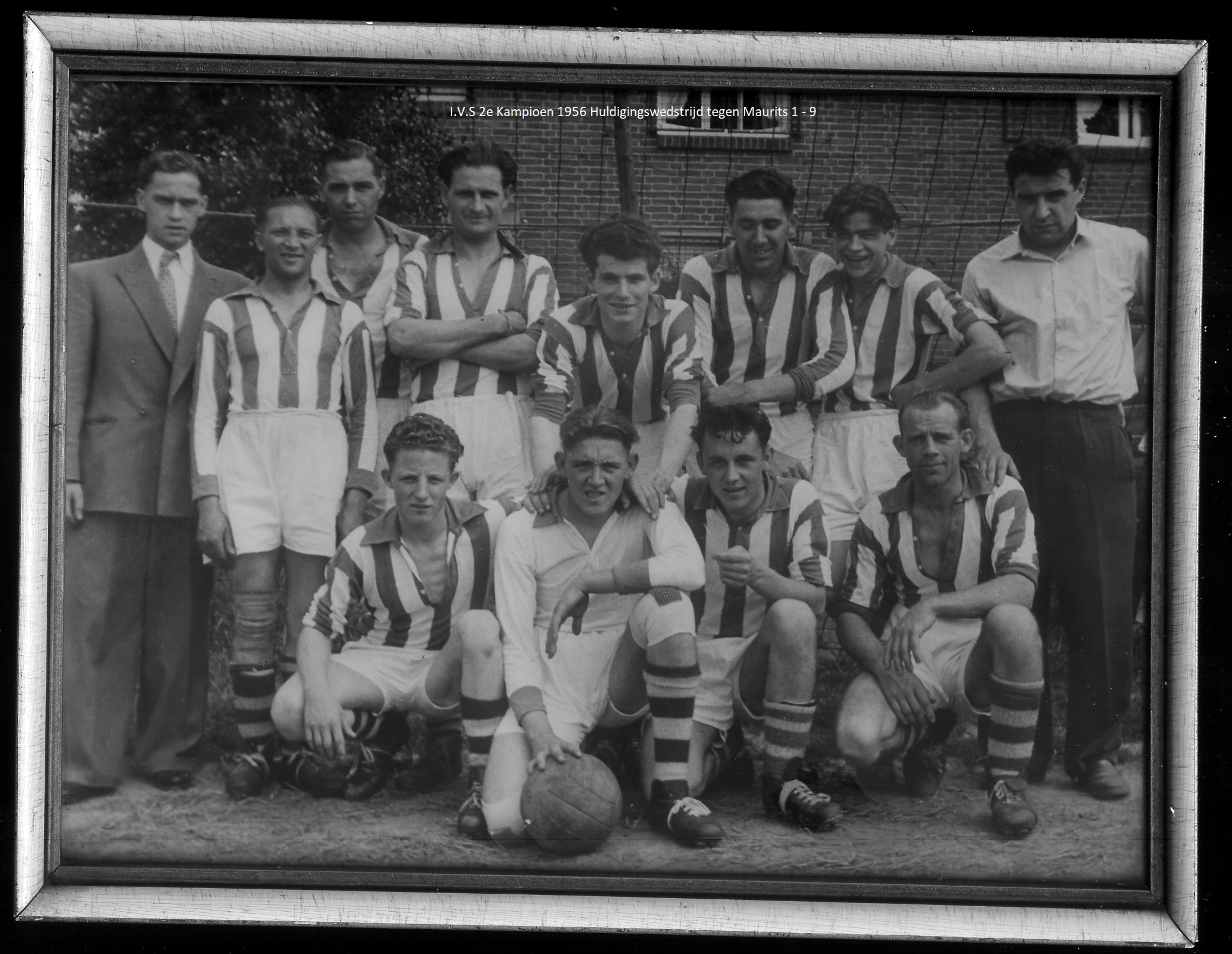 IVS 2e kampioen 1956huldigings wedstrijd iVS2 -Maurits 1-9