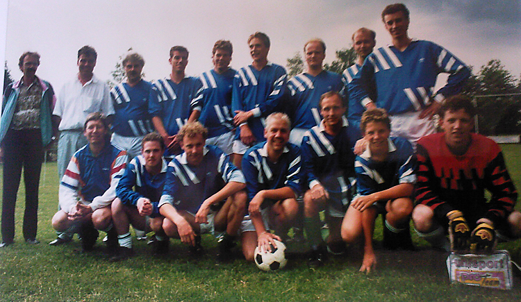 onbekend in blauw